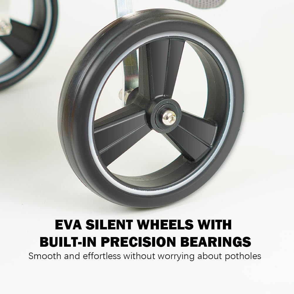 Dog Wheelchair Hind Leg Support, Hind Limb Disability Two-Wheeled Wheelchair, Elderly Dog Power Scooter, Soft Support, Easy Assembly,S