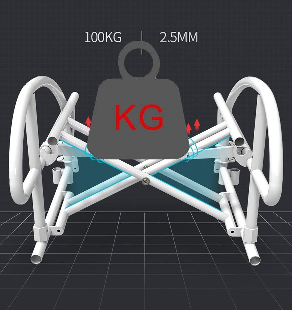 Lightweight Folding Transport Outdoor Comfortable Mobile Wheelchair Displacement Machine with 18' Wide Seat Foldable Transport Chair Folding Mobility Aid,Mobility Scooter with Toilet Bowl,