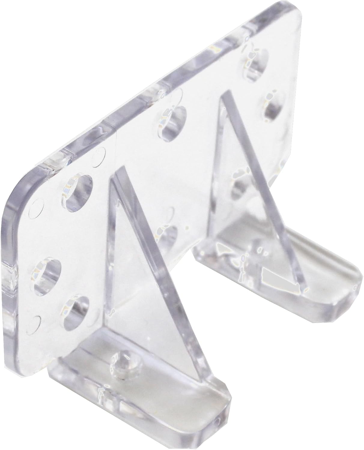 Clear Plastic Keystone 25 Piece Jumbo Snow Guards with Mechanical Fastening Mounting Hardware Kit - Includes (50) 2' #14 Self-tapping Screws with Neoprene Washers for Wood Purlins & (1) Tube Sealant