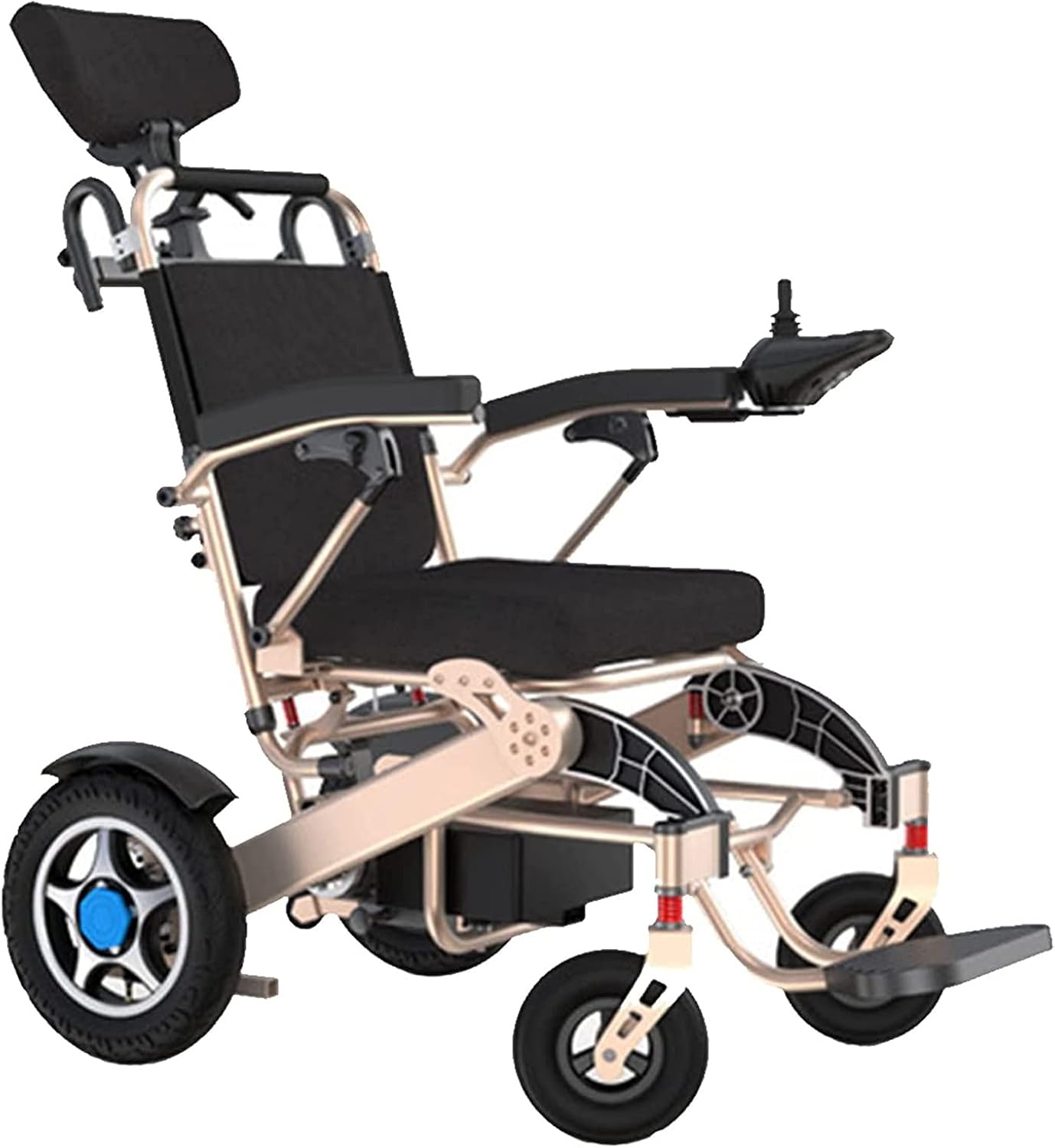 Electric Wheelchairs Lightweight Foldable Intelligent Automatic Electric Scooter for Elderly with Inconvenient Legs,Disabled