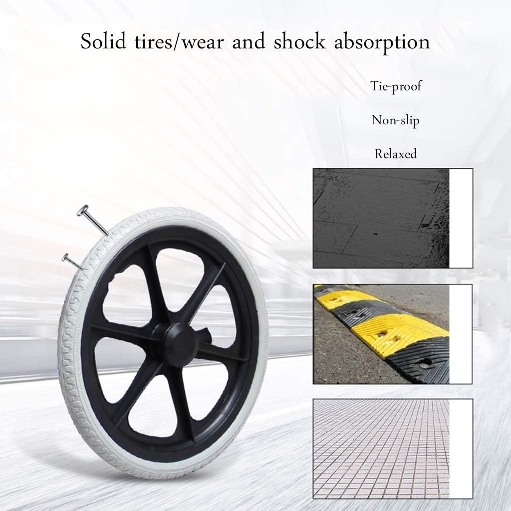 Wheelchair Aluminum Alloy Strong and Sturdy Folding,Lightweight and Portable Travel Senior/disabled Trolley Scooter,portable(Black)