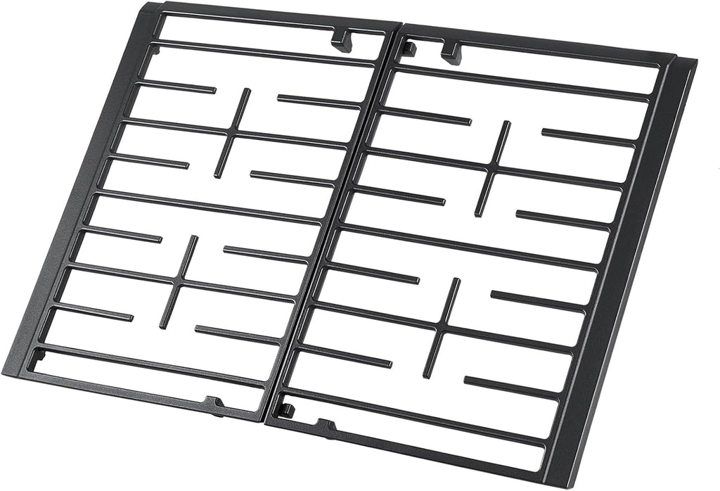 Atgestore W11394363 Stove Grate Replacement for Whirlpool Gas Stove Cast Iron Grate WPW10447923 WFG524SLAB0 WFG524SLAB1 Whirlpool Gas Range Parts Stove Top Cooktop Surface Burner Grate Rack