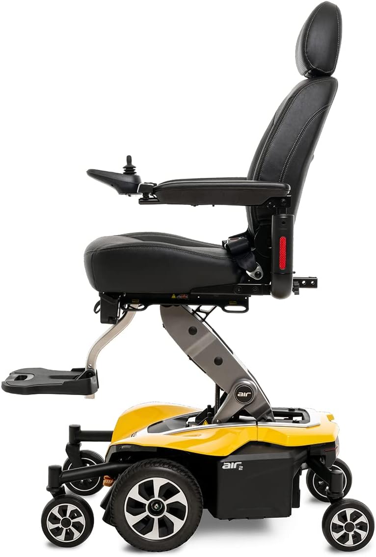 Pride Jazzy Air 2 (Citrine Yellow)- Includes Joystick Cover, Chair Cover, ARM Bag!