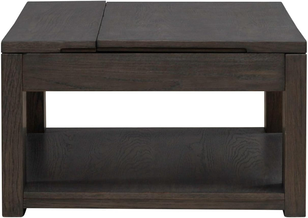 Liberty Furniture Lennox Hill Living Room Lift Top Cocktail Table - Bark