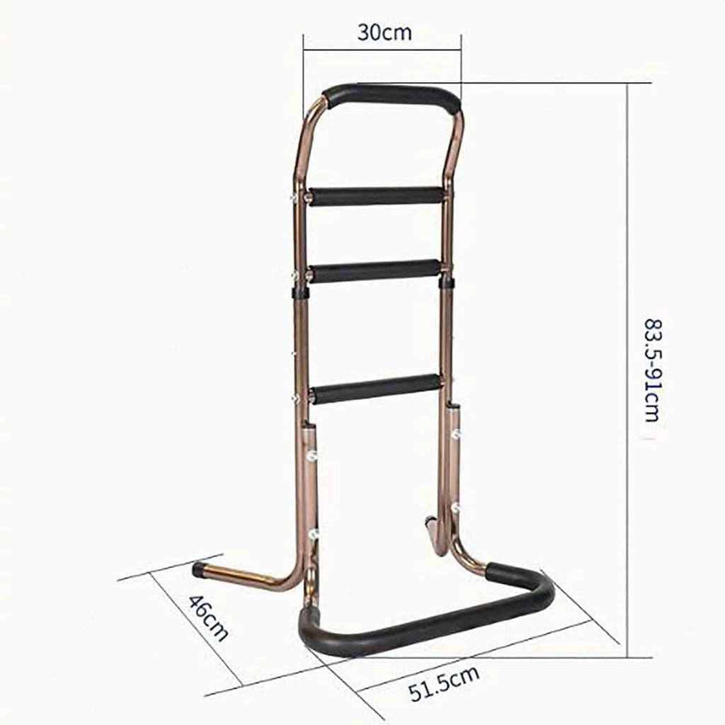 Chair Stand Assist Adjustable Heights Safety Hand Rail, Portable Mobility Aids Stand Assist Mobility & Daily Living Aids for Elderly Disabled Pregnant (A)