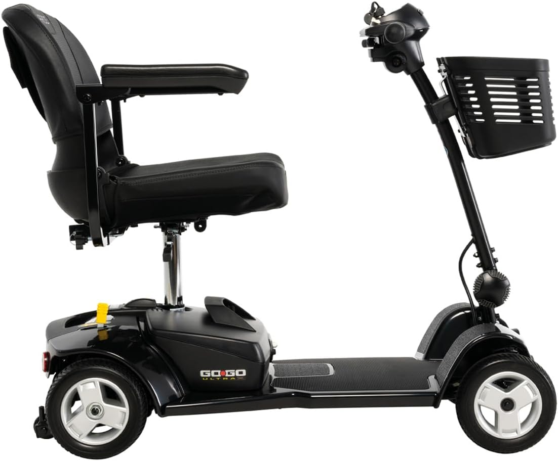 Go-Go Ultra X 2.0 4-Wheel Travel Scooter Black