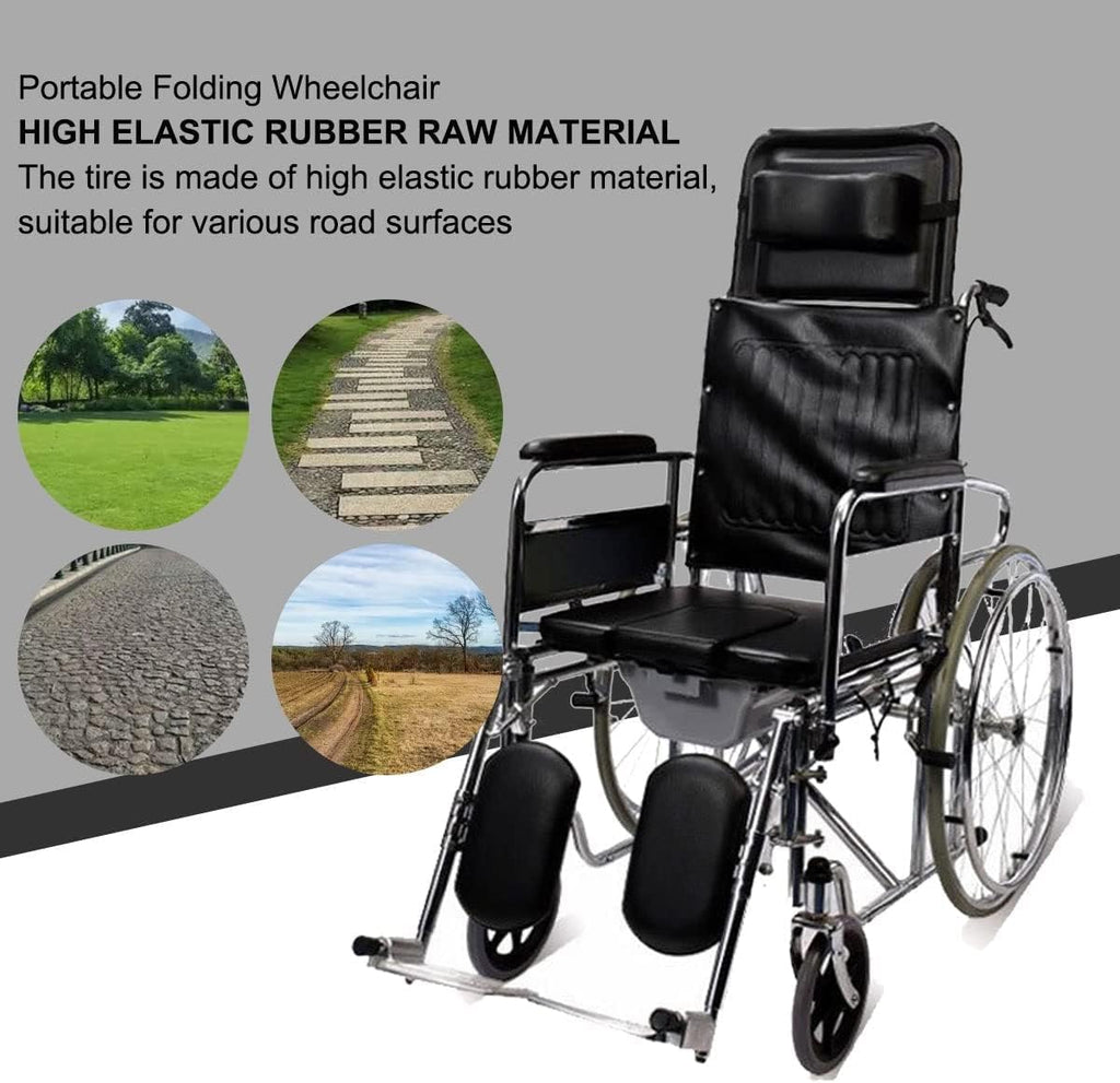 Manual Self Propelled Outdoor Comfortable Mobile Wheelchair Displacement Machine Lightweight Folding Portable 18 Inch Extra-Wide Bariatric Outdoor Comfortable Mobile Wheelchair Displacement