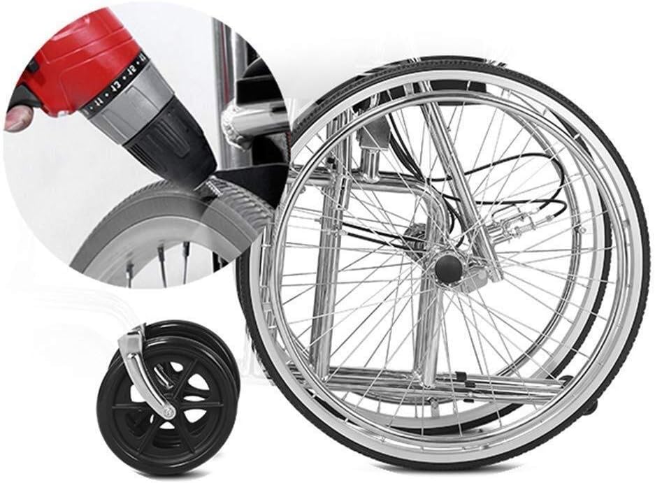Wheelchair Self-Style, Home High Back Lying Collapsible Portable Travel Old Man Trolley Disabled Scooter,Portable