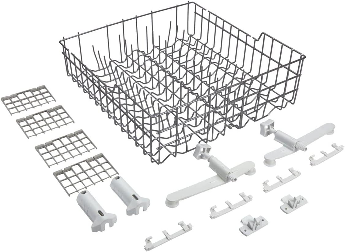 Whirlpool W11169039 Genuine OEM Dishwasher Upper Dishrack Assembly Replacement Part - Replaces 8539222, 8519572, 8519570, 8539223., and more