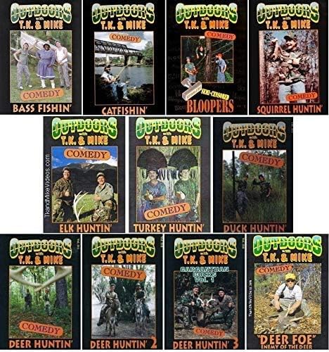 TK & Mike Complete Set of Eleven Hunting & Fishing Comedy DVD by TK & Mike