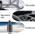 Wheelchair Aluminum Alloy Lightweight Fold, Portable Comfortable Non-Slip Trolley Scooter, Disabled/Elderly with Rear Brake,Portable