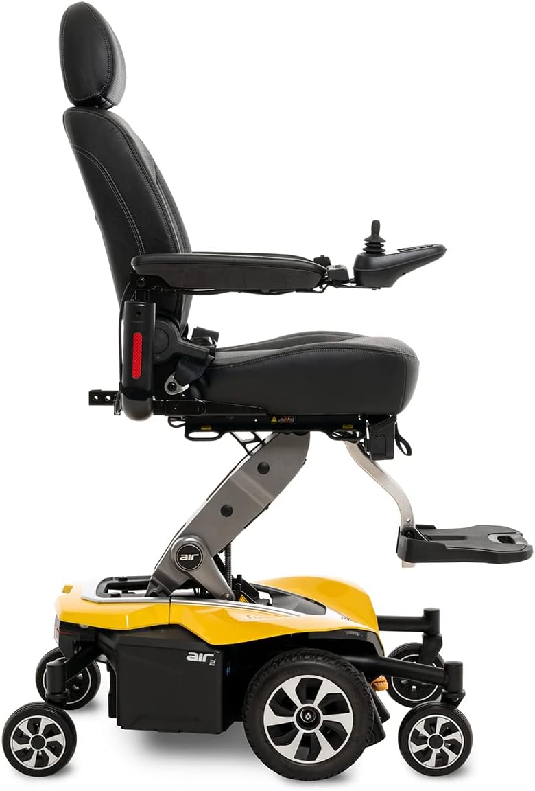 Pride Jazzy Air 2 (Citrine Yellow)- Includes Joystick Cover, Chair Cover, ARM Bag!