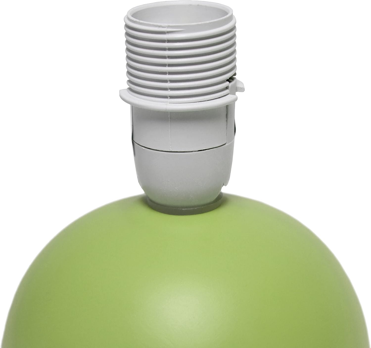 Simple Designs LT2008-GRN Mini Ceramic Globe Table Lamp, Green (Pack of 18)