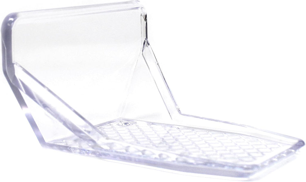 JSP Manufacturing Clear Plastic Alpine 25 Piece Jumbo Snow Guards with Adhesive Fastening Mounting Hardware Kit - Includes (2) Tubes of SB-190 Adhesive (Snow Guards with Adhesive)