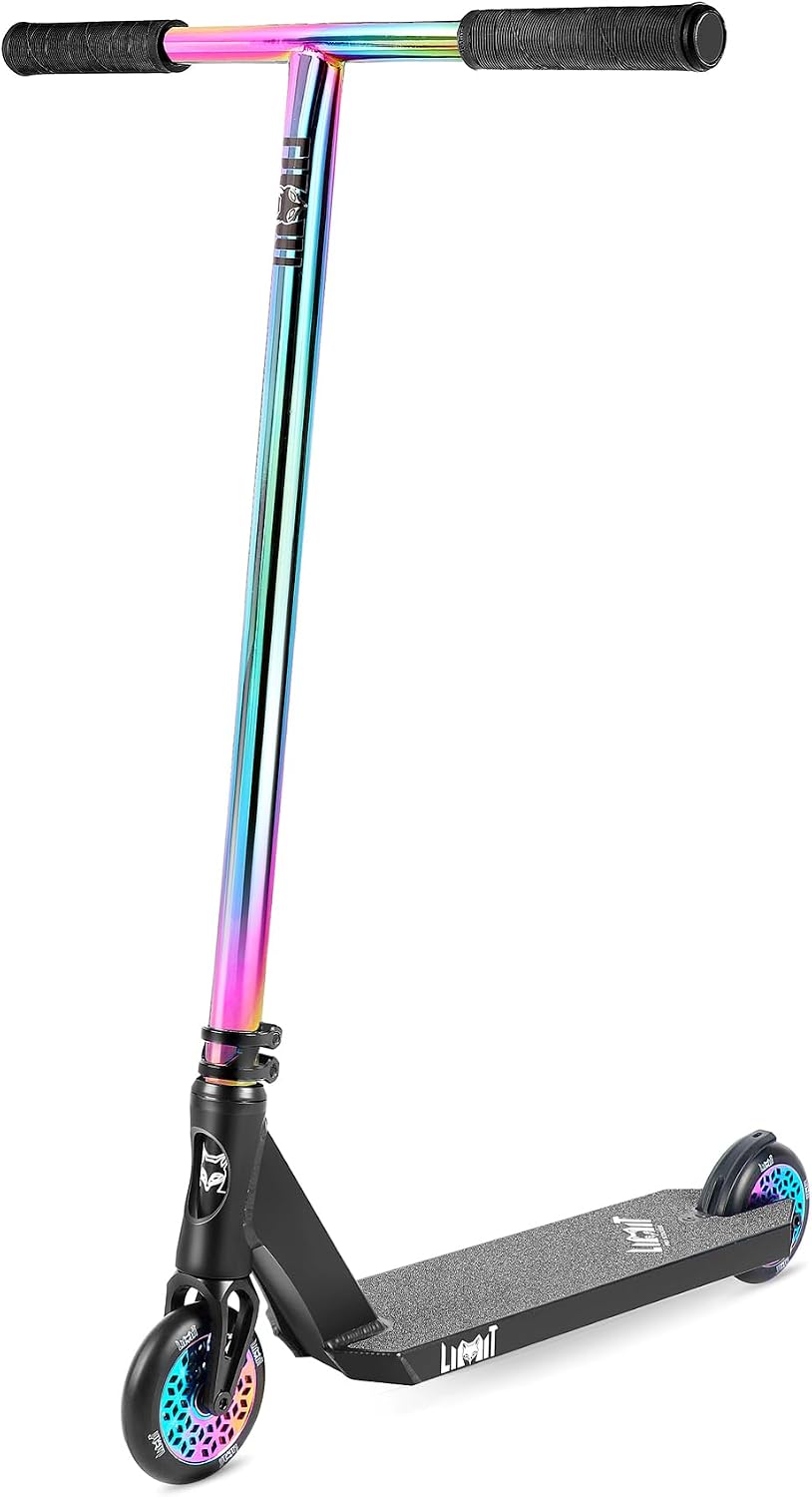 Trick Scooter-Intermediate and Be ginner Stunt Scooter Suitable for Children, Teenagers and Adults 8 Years Old and Above