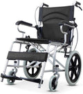 Wheelchair Aluminum Alloy Strong and Sturdy Folding,Lightweight and Portable Travel Senior/disabled Trolley Scooter,portable(Black)
