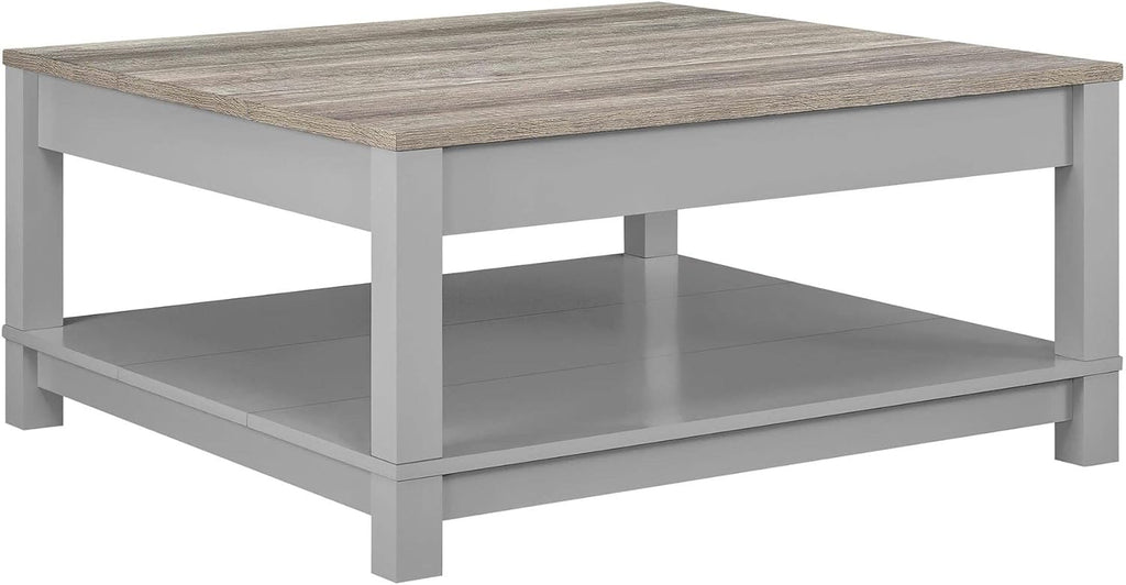 Ameriwood Home Carver Coffee Table, Gray
