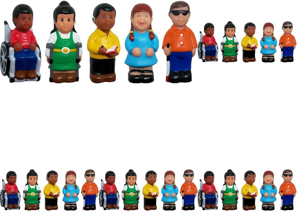 Get Ready Kids Friends with Disabilities Play Figures (Pack of 5)