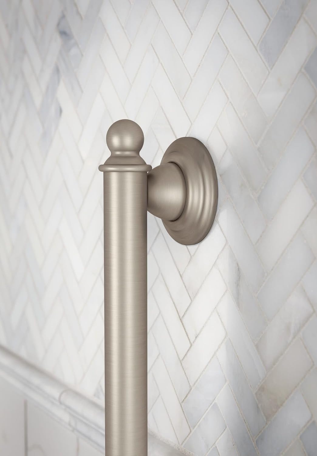 Moen YG2224ORB Bathroom Safety 24-Inch Stainless Steel Traditional Bathroom Grab Bar, Oil-Rubbed Bronze