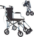 Ultra-Light Wheelchair, Ultra-Thin, Lightweight, Portable Folding Wheelchair, Elderly Wheelchair, Travel Trolley, Travel Scooter