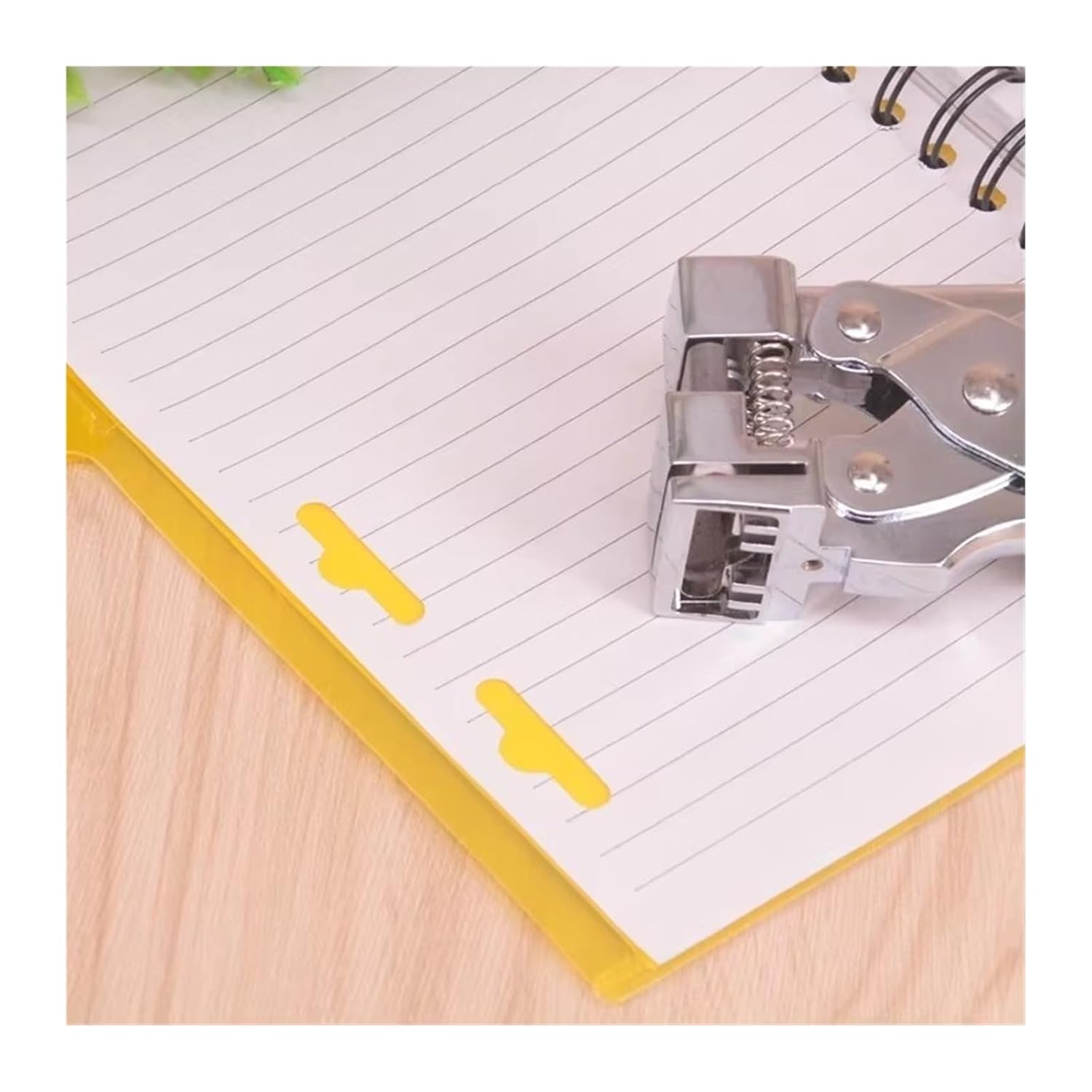 Paper Hole Punch T Slot Shape PVC Plastic ID Paper Tag Tool Plier Airplane Hole Puncher Punch Stationery Office Badge Card paperboard