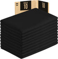 Utopia Kitchen 6Ft 10 Pack, Black Tablecloth for Rectangle Tables - Fitted Table Cloth Washable & Wrinkle Resistant Bulk Event Hospitality Wedding Banquet Corporate Functions Use