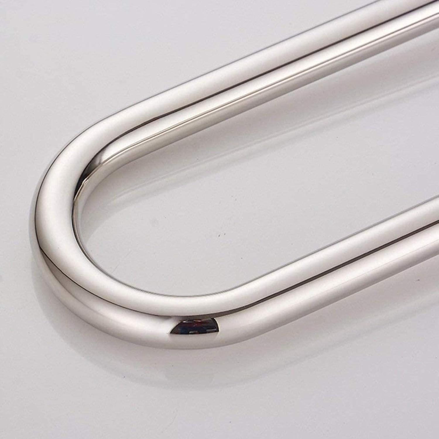 Bath Handle Towel Rail U Type Grab Rails Anti-Slip Polished Chrome Safety Support Rail Grab Bar Disability Aid Hold for Toilet/Shower Bathroom