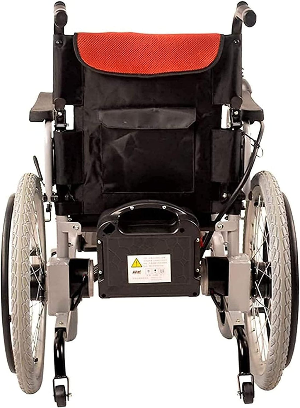 Electric Wheelchair and Flashlight Dual-Purpose Lightweight Folding Four-Wheel Smart Scooter Wheelchair for The Elderly with Disabilities