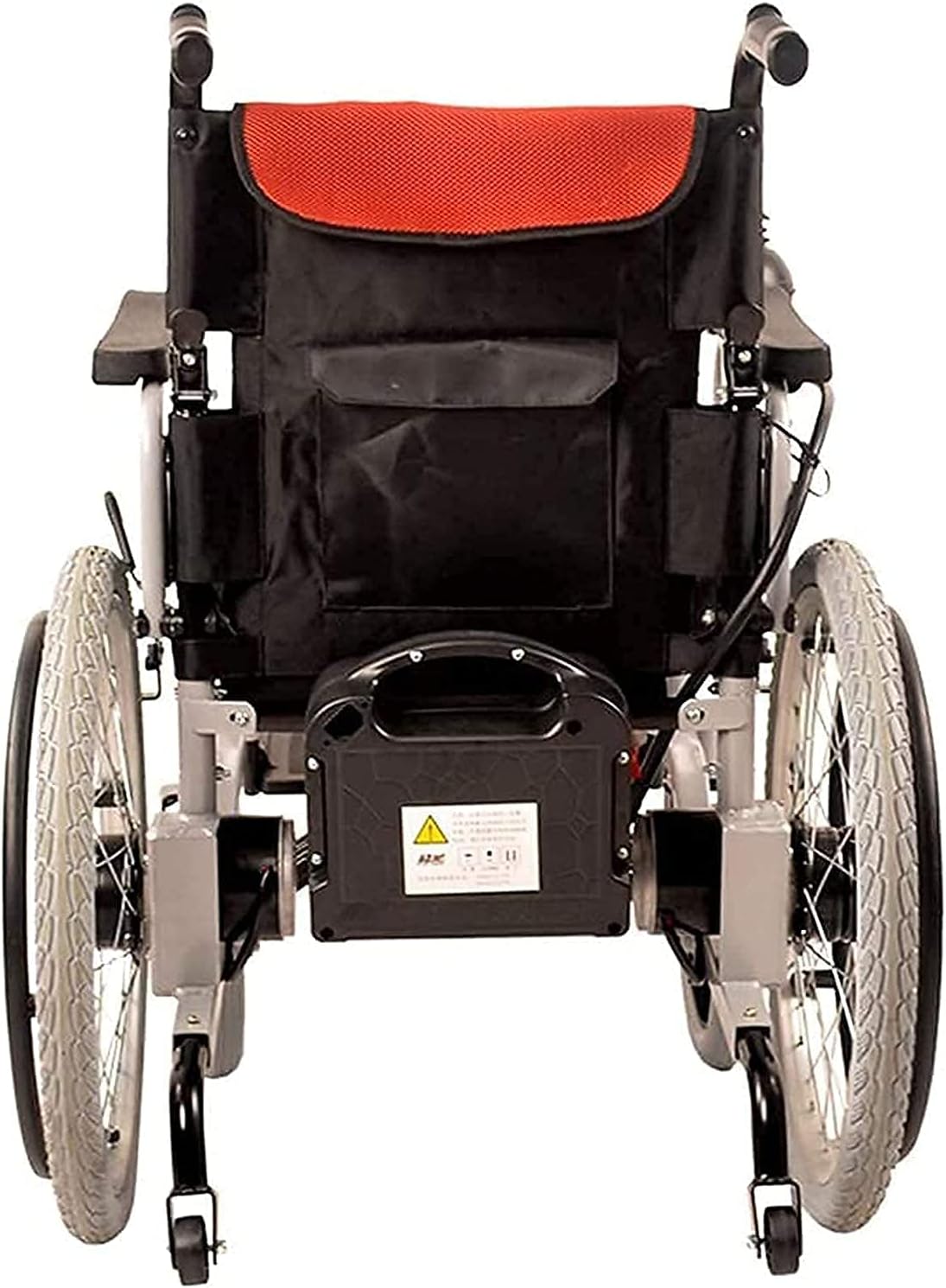 Electric Wheelchair and Flashlight Dual-Purpose Lightweight Folding Four-Wheel Smart Scooter Wheelchair for The Elderly with Disabilities