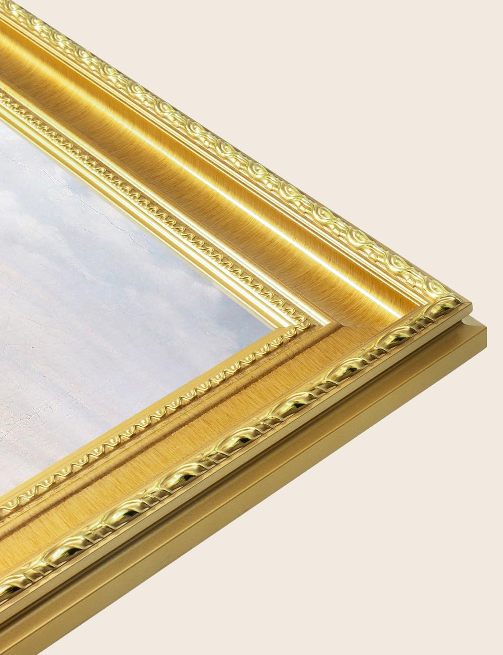 DECORARTS Wanderer Above the Sea of Fog (1818) by Caspar David Friedrich Giclee Print Art Reproduction with Matching Solid Wood Frame in Classical Style. 24x30 Frame: 29x35