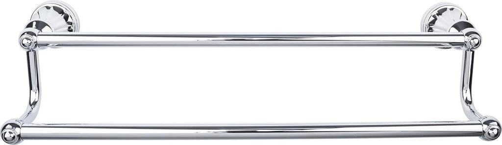 Top Knobs HUD11-TB Hudson Bath Double Towel Rod Bronze