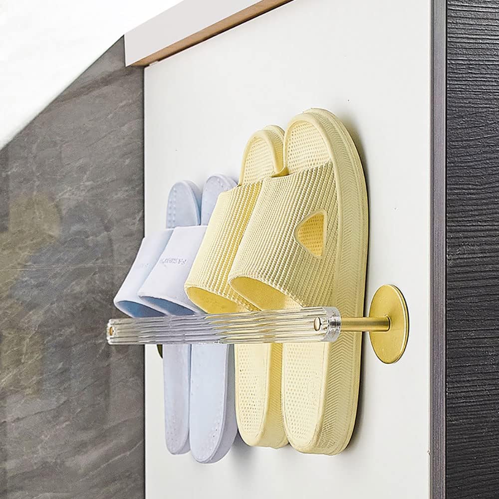 Towel Shelf Bar Acrylic Bath Hand Towel Bar Bathroom Wall Mounted Clear Acrylic Shower with Gold Base Lucite Restroom Wall Adhesive Drilled Mounted