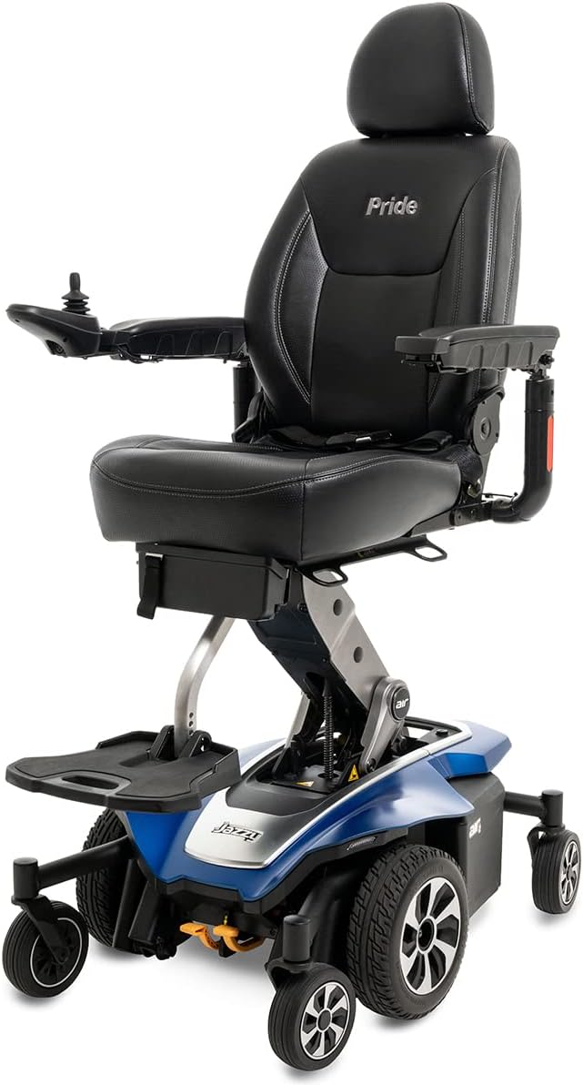 Pride Jazzy Air 2 (Matte Tanzanite)- Includes Joystick Cover, Chair Cover, ARM Bag!