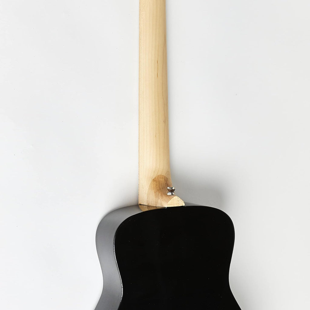 Loog Pro 6 Acoustic kids real guitar for Beginners Compact size Ages 9+ Learning app and Lessons included
