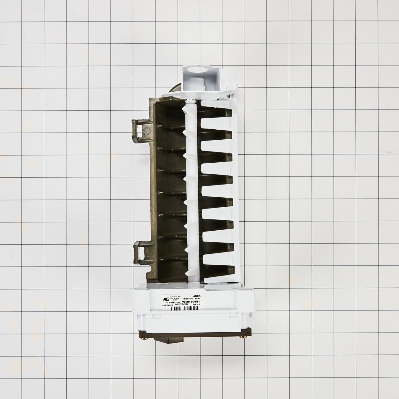 Whirlpool WPW10190981 OEM French Door Refrigerator Ice Maker Assembly Replacement Part