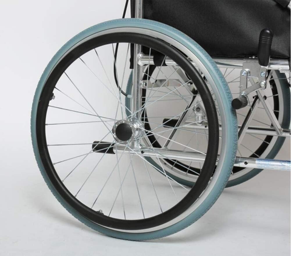Wheelchair, Old Man Trolley Disability Scooter Fold Light Portable Super Light Multifunction,Portable