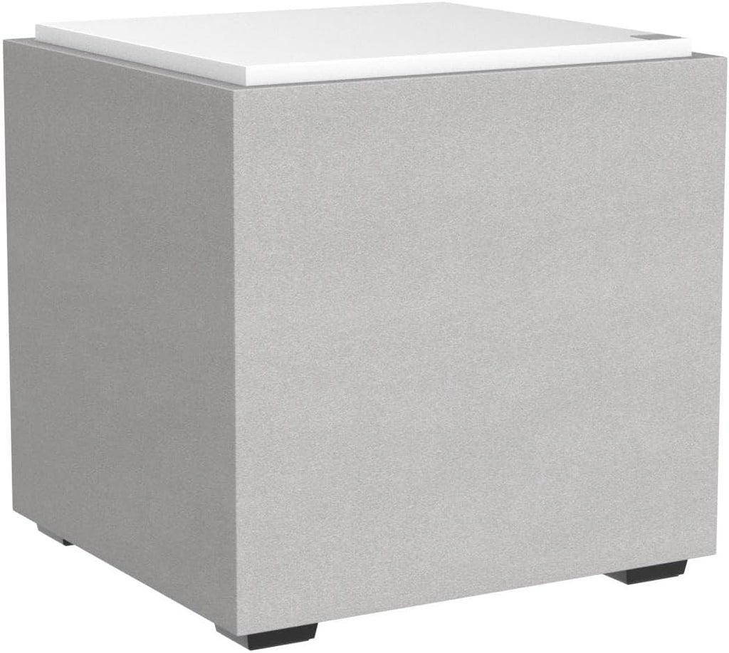 Definitive Technology Descend DN10 10' Subwoofer Digitally Optimized for Movies and Music, New 3XR Architecture, 500W Peak Class D Amplifier & (2) 10' Bass Radiators, White (Renewed) (Renewed)