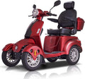 Heavy Duty 4 Wheel Mobility Scooters for Seniors & Adults 500lbs Capacity - Electric Powered Chair - 1000W All Terrain Fast Mobility Scooter for Travel w/Long Range Battery Remote Key