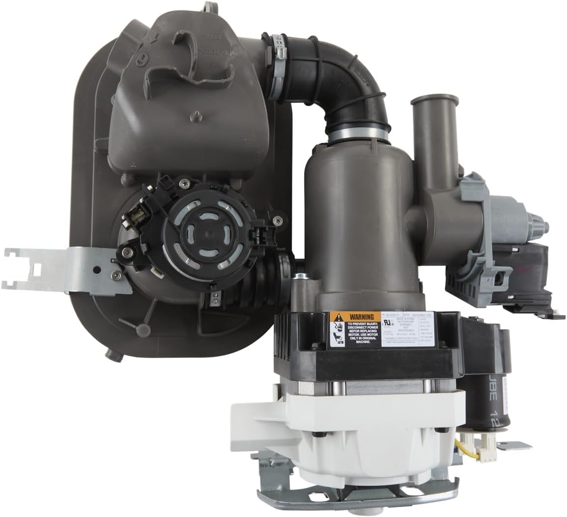 Whirlpool W11416362 Genuine OEM Dishwasher Pump and Motor Assembly Replacement Part - Replaces W11345228