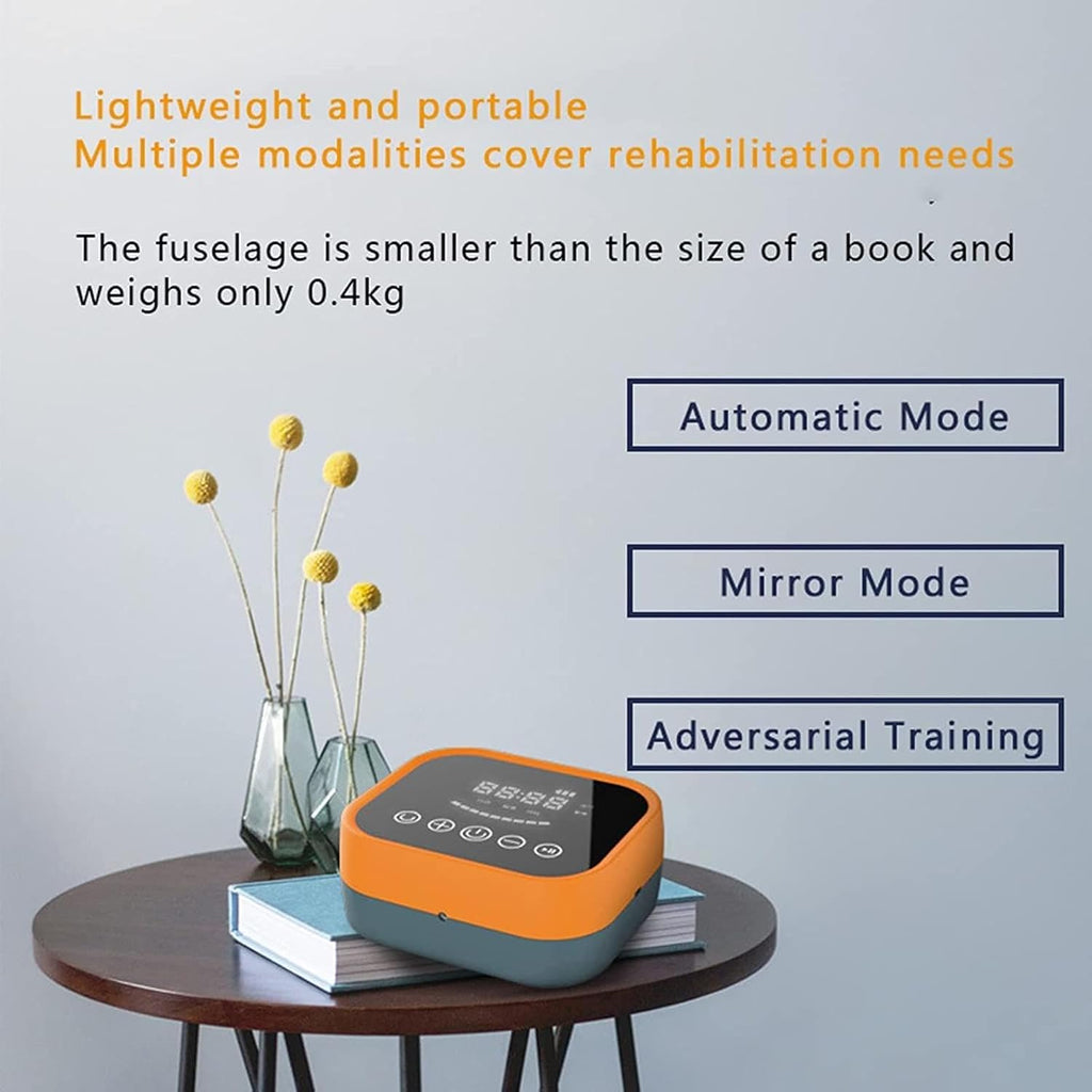 Disability Aids Rehabilitation Equipment Hand Dysfunction Patient Training Device with Single Finger Training and Mirror Mode,Right-L