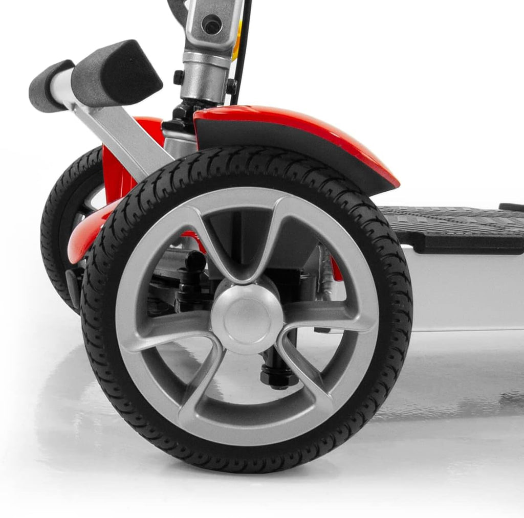 EV Rider Gypsy Folding Travel Mobility Scooter - 37 pounds - with Lithium Battery, Lightweight, Portable, Travelling Foldable