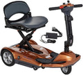 EV Rider Folding Travel Transport Mobility Scooter - Lightweight, Portable, Simple to Store, Manual Fold - Easy Move