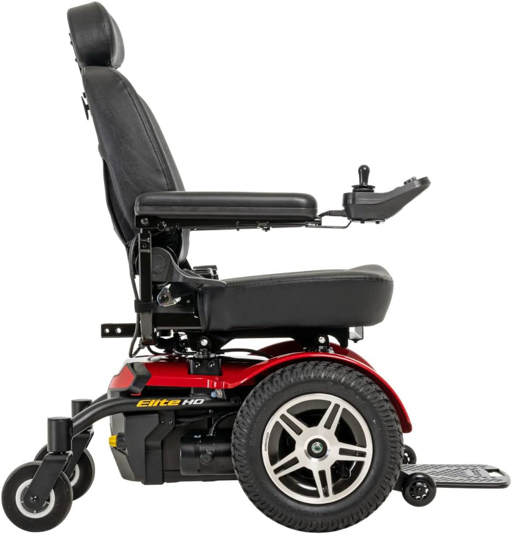 Pride Mobility JELITEHD Jazzy Elite HD Electric Wheelchair - Red
