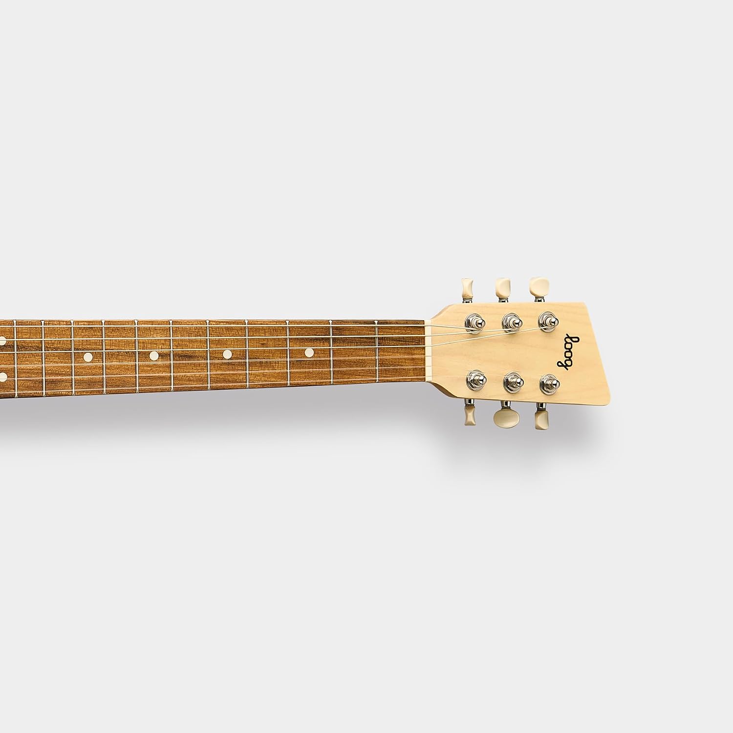 Loog Pro 6 Acoustic kids real guitar for Beginners Compact size Ages 9+ Learning app and Lessons included
