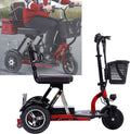 Mobility Scooter Electric, Foldable Lightweight 3-Wheel Mobility Scooter Mobility Scooters Adults with Seat for Adults Elderly Travel Friendly - Ultra Lightweight