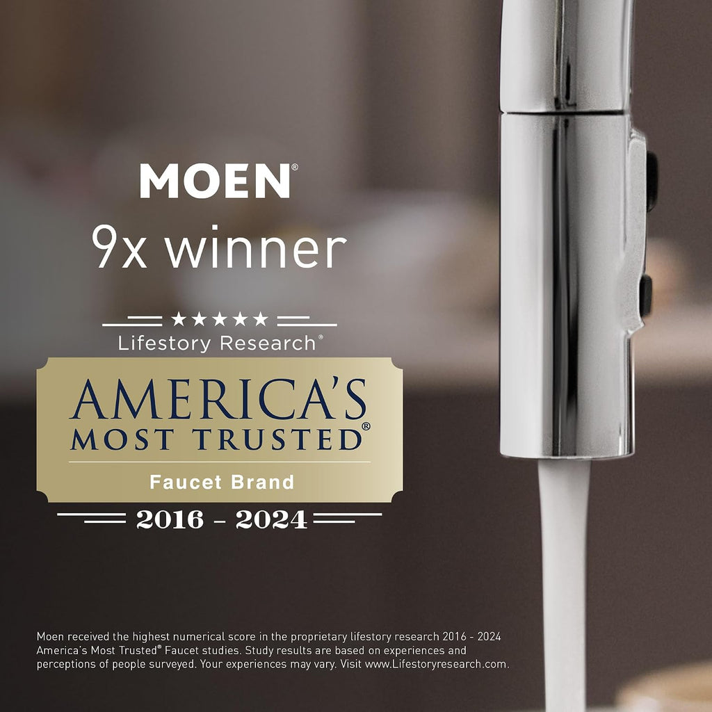 Moen YB2861ORB Eva 1-Light Dual-Mount Bath Bathroom Vanity Fixture with Frosted Glass, Oil Rubbed Bronze (Pack of 2)