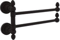 Allied Brass DT-GTB-2-ORB Dottingham Collection 2 Swing Arm Towel Rail, Oil Rubbed Bronze