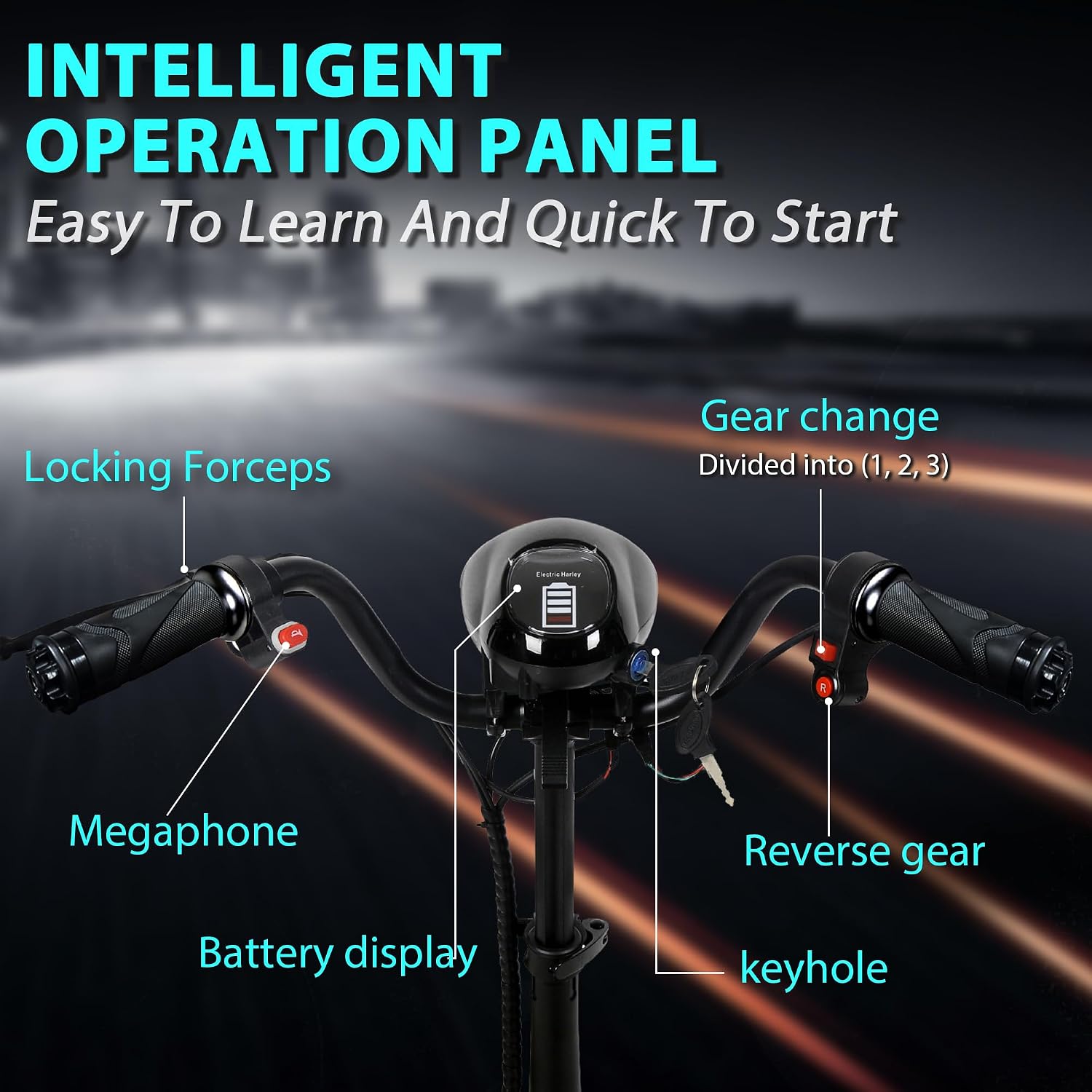 Mobility Scooters for Seniors – 4 Wheel Foldable Portable Electric Scooter, Collapsible & Motorized, 500W Dual Motor, 30-Mile Range, 11 MPH, All-Terrain Folding Mobility Scooter Lightweight for Adults
