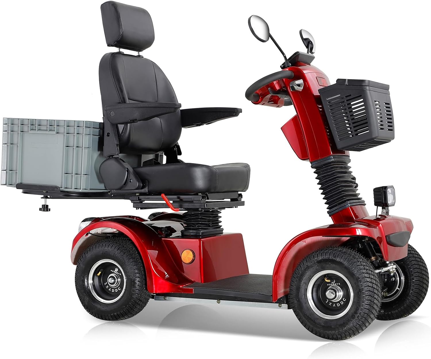All Terrain Mobility Scooter for Seniors,Heavy-Duty 4 Wheel Mobility Scooters Mobility Scooter,Handicap Scooters for Adults with 3-Speed Travel Long
