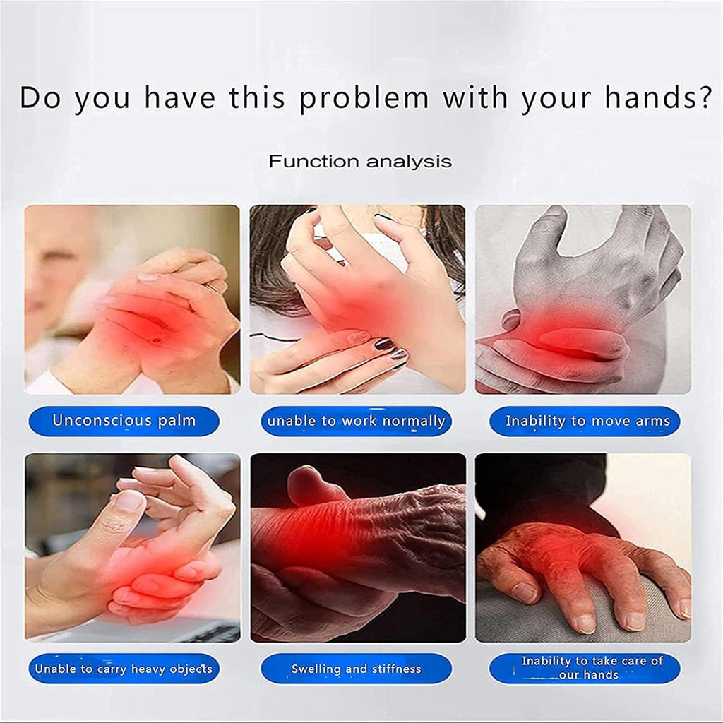 Disability Aids Rehabilitation Equipment Stroke Hemiplegia Finger Exerciser for Stroke People Finger Wrist Training,Right-M